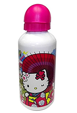 TOKIDOKI KIMONO HELLO KITTY TRAVEL ALUMINUM BOTTLE