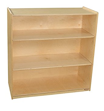 Wood Designs WD12936AJ Bookshelf with Adjustable Shelves, 36