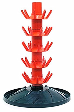 Home Brew Ohio 45 Bottle Drying Tree, Multicolor