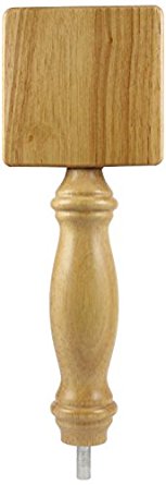 Taphandles STK-SQRL-1 Large Square Top Tap Handle, 9.75