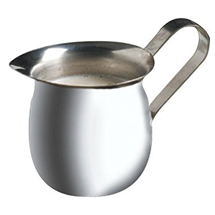 American Metalcraft CP800 Stainless Steel Bell Creamer, Syrup Server, 8-Ounce