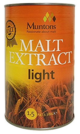 Home Brew Ohio B003P5F2T6 FBA_Home-Brew Muntons Liquid Malt Extract (Unhopped) 3.3 Lb (1 Can), Beige