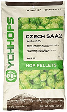 HopUnion B004O2JFHE FBA_Does Not Apply Czech Saaz Pellet Hops-1lb. , Green