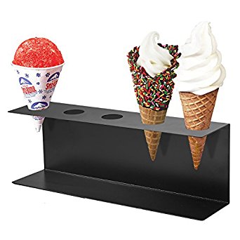 Ice Cream Cone 5 Hole Holder, Temaki Sushi Roll Stand Server