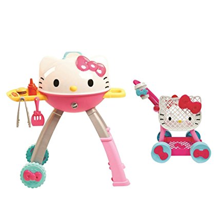 Hello Kitty Grill with Hello Kitty Shopping Cart